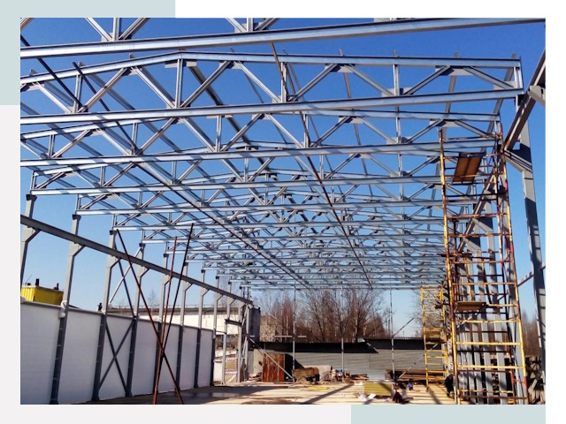 Строительство цехов в Когалым от 620 руб. под ключ