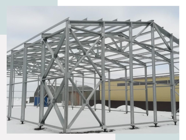 Каркасные ангары в Когалыме