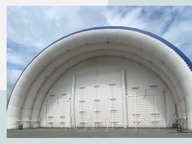 Пневмокаркасные ангары от СтальСтрой-Кгл по цене от 620 руб.