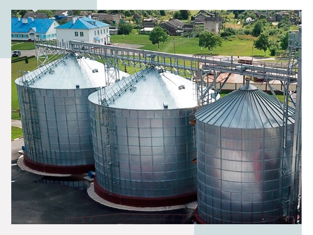 Металлические силосы в Когалыме