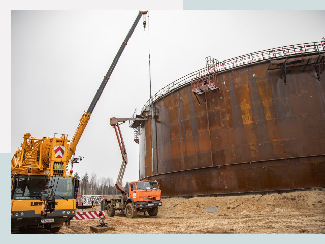 Монтаж резервуаров в Когалыме от 620 руб. за м³