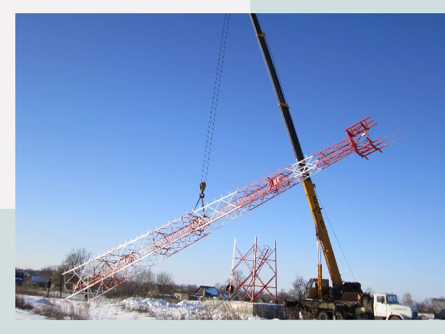 Строительство башен связи в Когалыме от 620 руб.