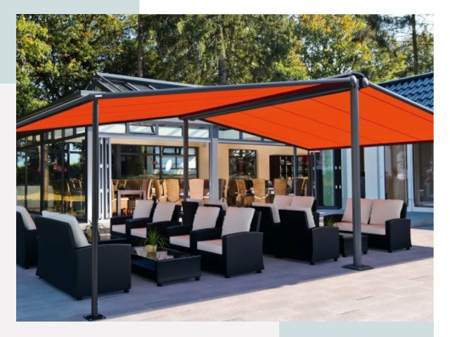 Навесы для кафе и ресторанов в Когалыме