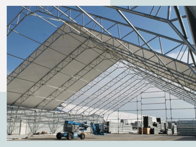 Каркасно-тентовые сооружения от СтальСтрой-Кгл по цене 620 руб.