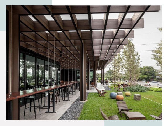 Летние веранды для кафе в Когалыме