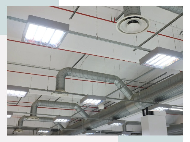Вентиляция ангаров в Когалыме