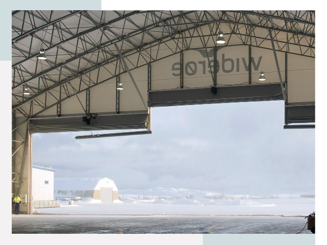 Ворота для ангаров в Когалыме